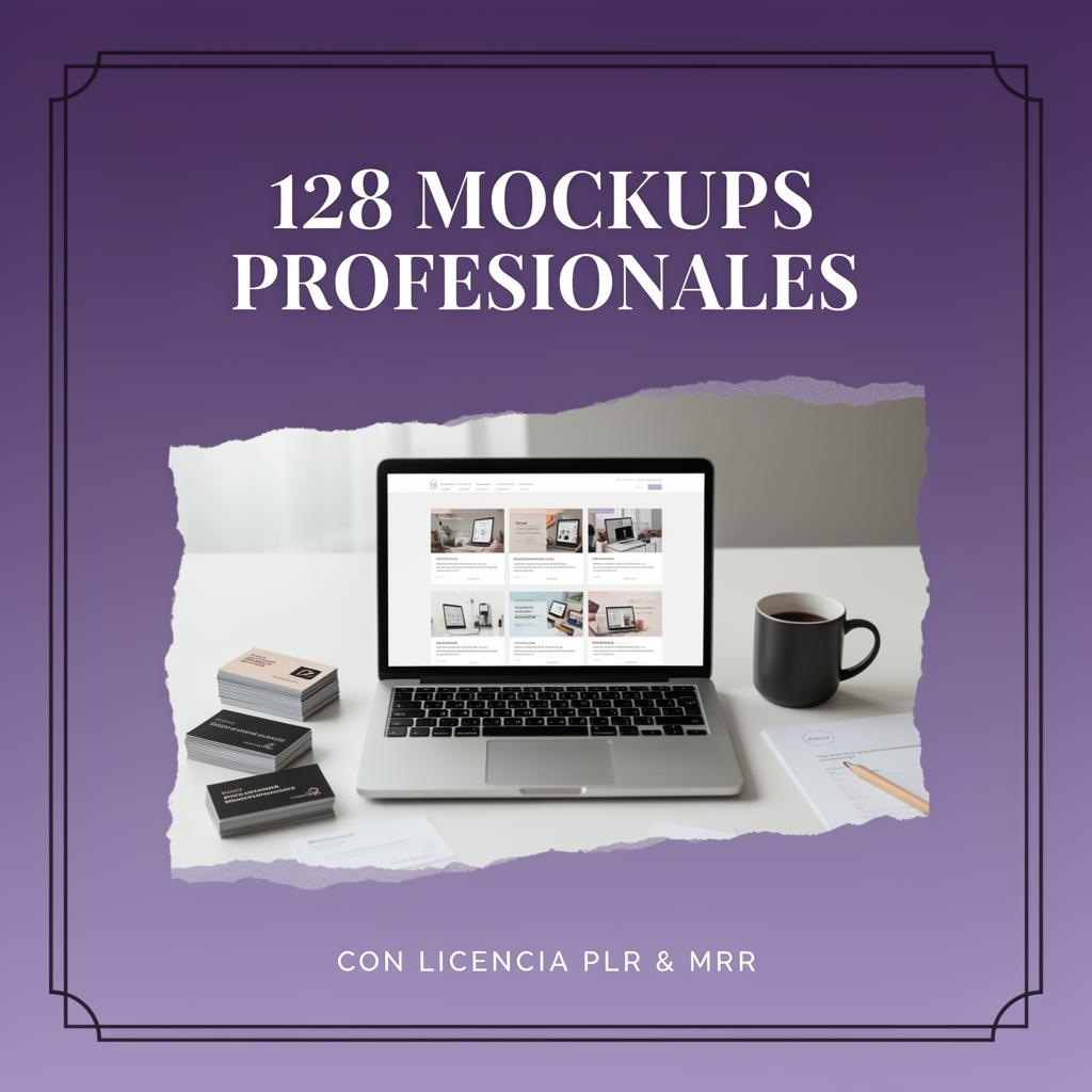128 Mockups Profesionales